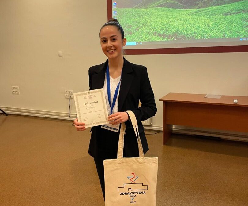 Veliki uspjeh naše učenice!